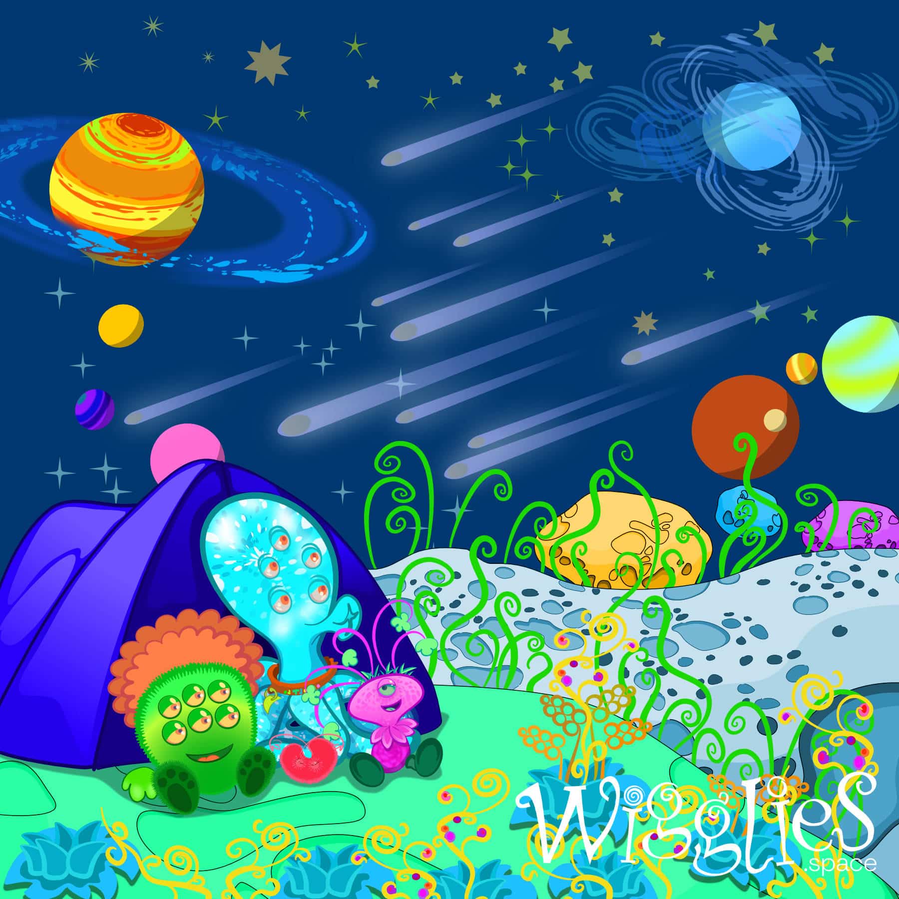 About 1 wigglies picnic